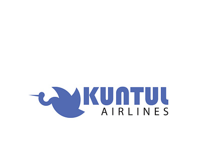 Kuntul logo airlines airlines logo animal logo bird bird logo birdlogo blue eggret eggret logo kuntul stork