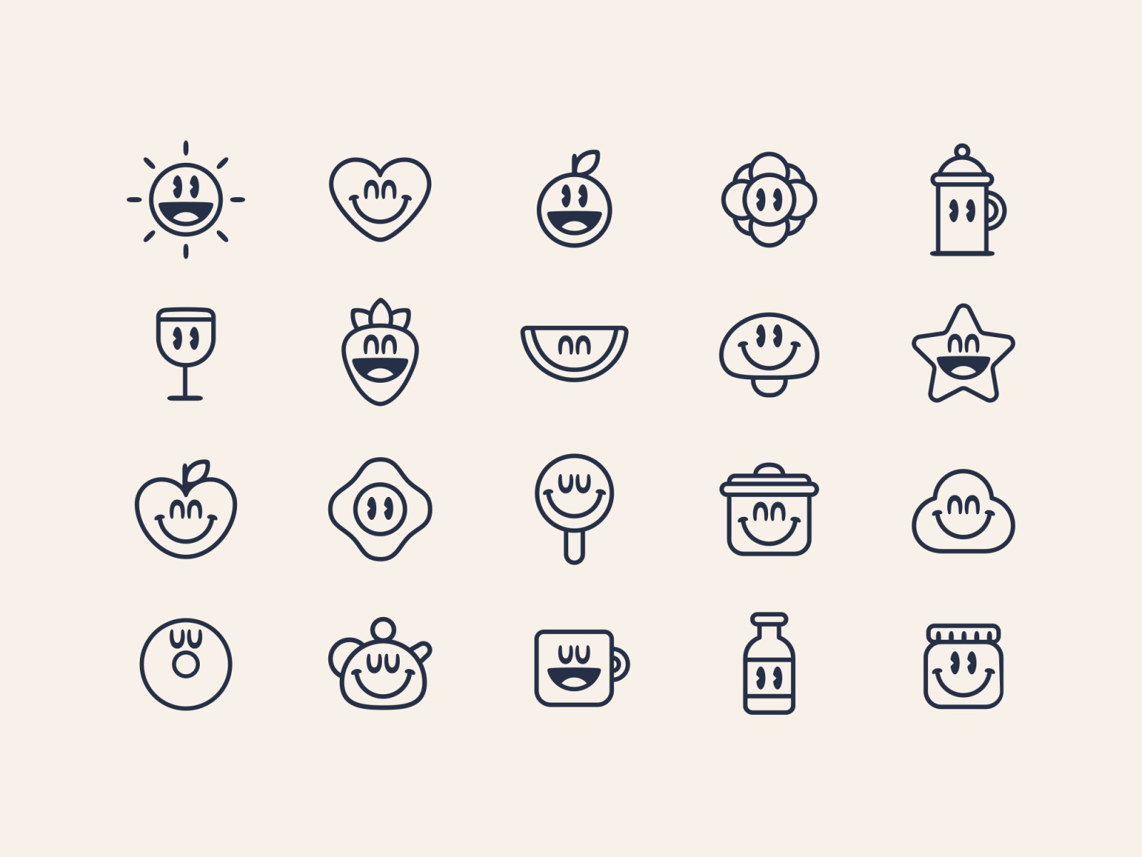 Pretty Green Icons by Thomas Fitzpatrick on Dribbble