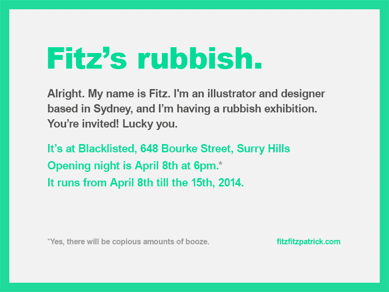 Fitz's Rubbish art astro boy clouds cute digital exhibition hendrix illustration opening pixel rubbish