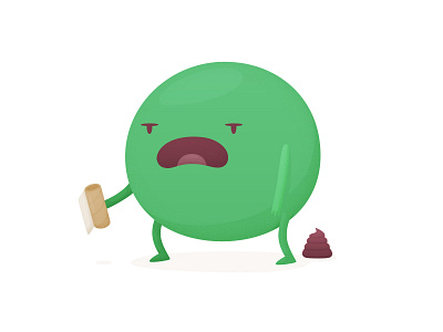 Poop app emoji emoticon illustration mobile paper poo poop sticker toilet