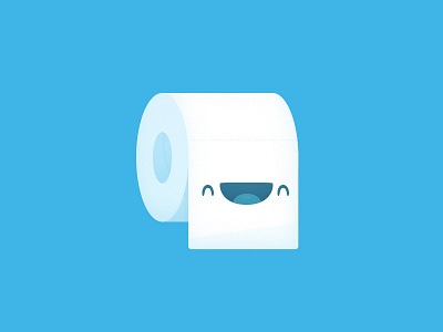 Happy Bog Roll bog cute happy illustration paper toilet