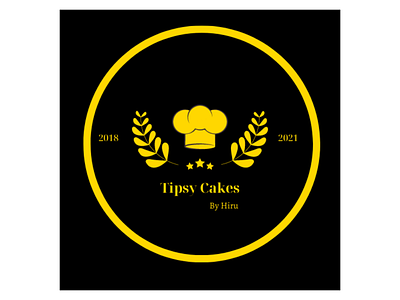 Tipsy cakes logo design