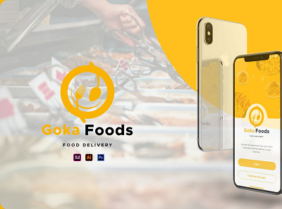 GOKA FOOD APP design food app product design ui uiuxdesign uiuxdesigner