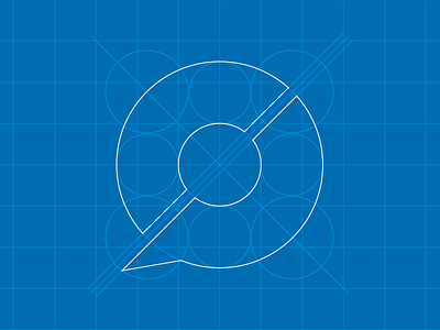 New Logo Blueprint blueprint branding c circles lines logo p talk bubble