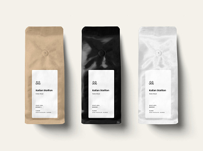 Verse Maling Coffee bag branding coffee label logo packaging versemaling