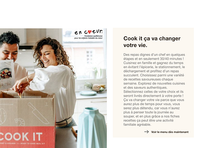 CONTENT AND DESIGN FOR COOKIT