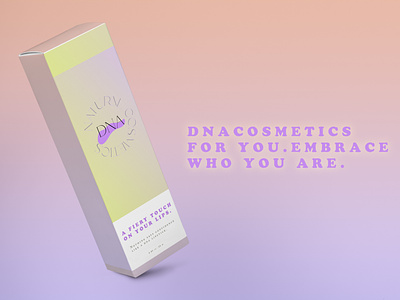DNA COSMETICS brand branding cosmetics graphic design lipstick logo makeup visualidentity website