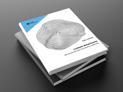 Italo Calvino - Lezioni americane (cover) adobeillustator bookcover bookcoverdesign cover cover design illustration minimal