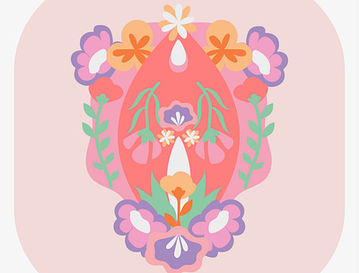give me flowers adobeillustrator flatdesign illustration