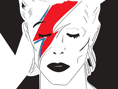 David Bowie bowie david bowie davidbowie design digital art digital illustration illustration