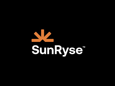 SunRyse™ — Visual Identity brand brand identity branding clean concept design graphic design lettermark logo logomark logotype minimal minimalistic modern simple typography