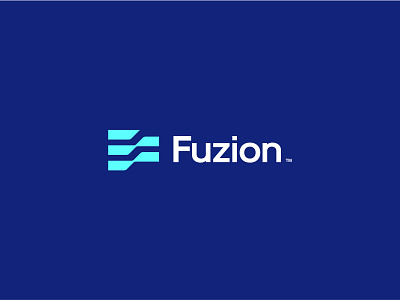 Fuzion™ — Visual Identity brand brand identity branding clean concept design graphic design lettermark logo logomark logotype minimal minimalistic modern simple typography