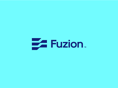 Fuzion™ — Visual Identity brand brand identity branding clean concept design graphic design lettermark logo logomark logotype minimal minimalistic modern simple typography