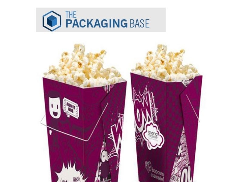Custom Popcorn Boxes by james william on Dribbble