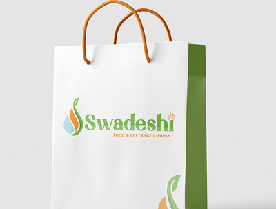 Swadeshi Logo 3d 3d mockup adobe branding corporate creative creative logo design dribbble graphic design illustration logo
