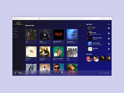 Music Web Application