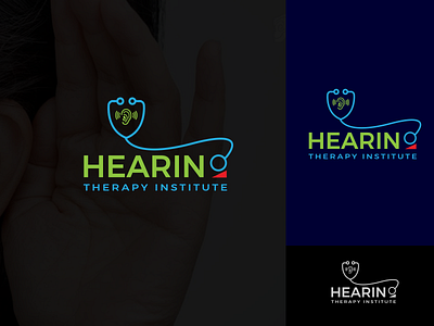 Hearing Therapy Institute branding design illustration logo logo branding logo design logo desing logo identy logologo br logosimple logo ui ux vector