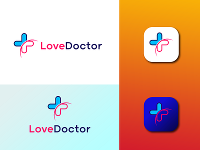 LoveDoctor | Simple Logo | Design branding design illustration logo logo branding logo design logo desing lovedoctor ux vector