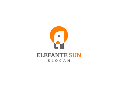 Elefante Sun Logo Designs