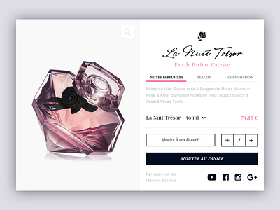 Product page 💁🏻 ✨ clean interface landing layout luxury minimal pink shop ui ux webdesign website
