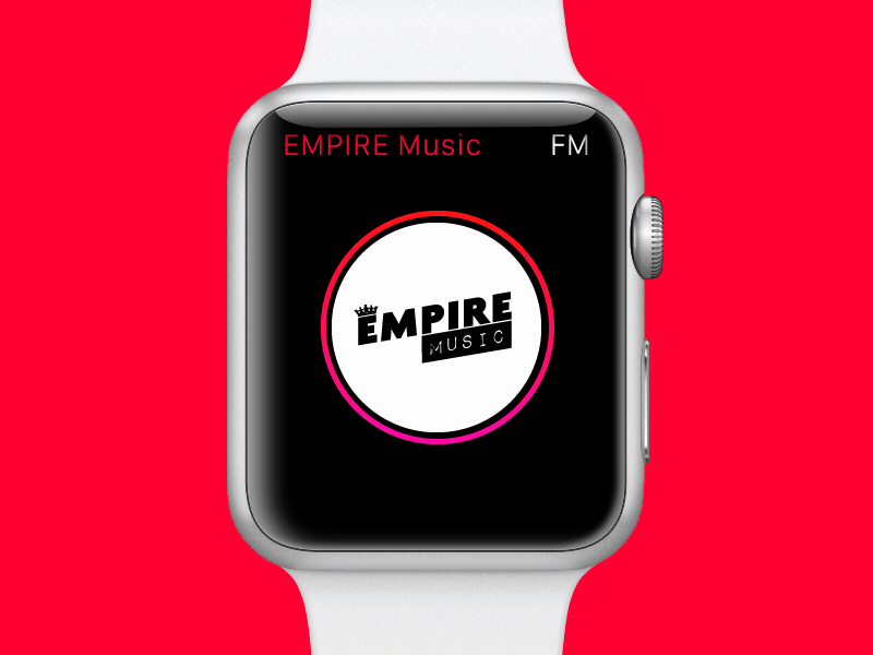 Apple Watch App ⌚️ animation branding design gif graphic motion music prototyping ui ux watch