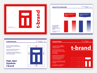 T Brand - Guidelines 🎈 book brand branding color element guide guidelines identity logo logotype style typography
