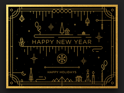 Happy New Year Card 🎊