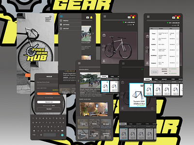 Fixed Gear Hub UI