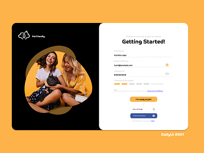 Daily UI -Sign Up