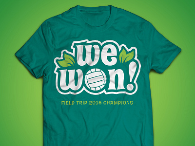 Field Trip 2015 – Volleyball Trophy Tee