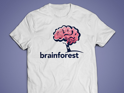 Brainforest Logo Tee logo t shirt