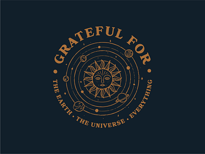 Grateful for the universe