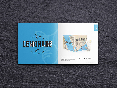 Think Drinks Catalogue brochure catalogue clean crest drinks editorial fancy marble product square