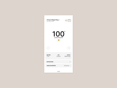 Coffee app app design typography ui uidesign