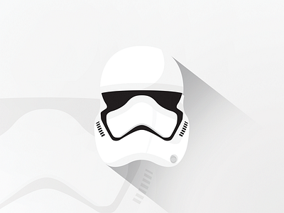 Stormtrooper adobe illustrator illustration star wars stormtrooper the force awakens vector