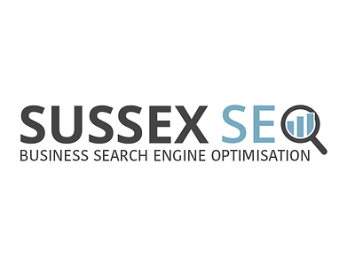 Sussex SEO Logo business concept design illustrator logo sussex seo text vector