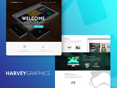 HarveyGraphics Website Design design web design web dev website design website development