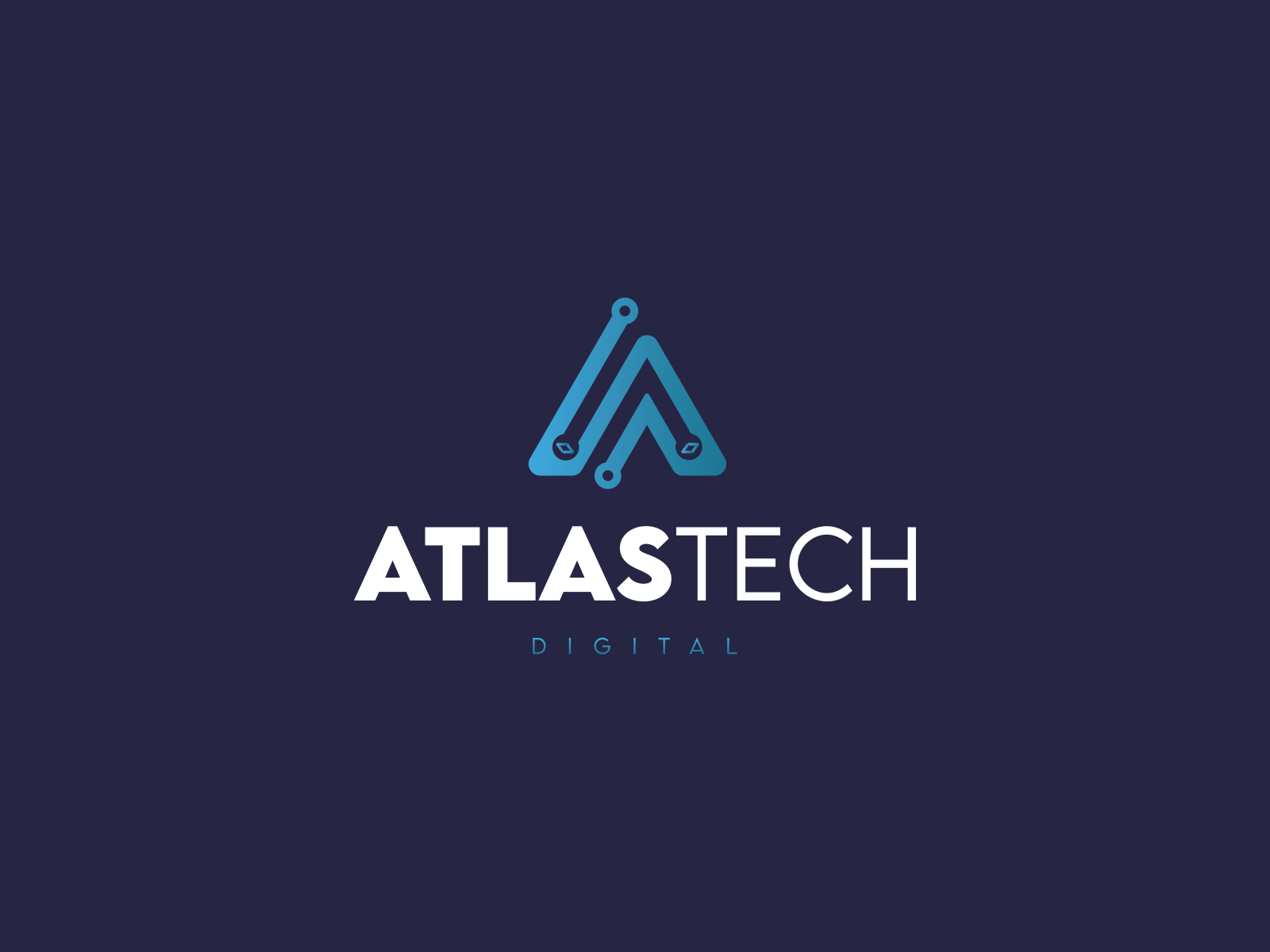 ATLASTECH - Logo Design by Arnold Naci on Dribbble