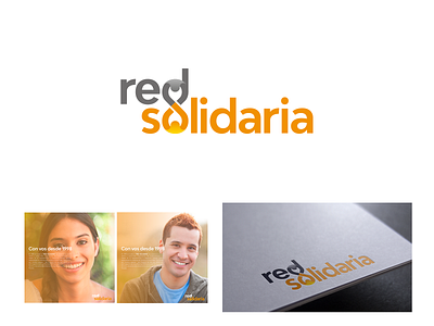 Red Solidaria branding branding and identity design icon illustration logo ong vector