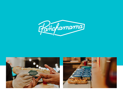 La Panchamama branding branding and identity design food icon logo typography vector