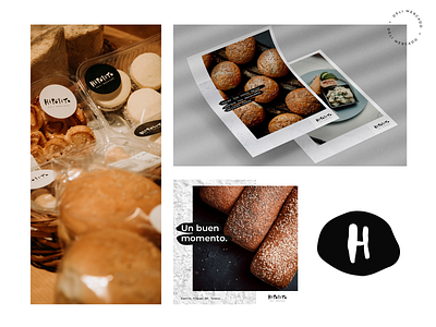 Hipolito Deli Mercado branding branding and identity bread foodie gourmet graphic design illustration logo market poster