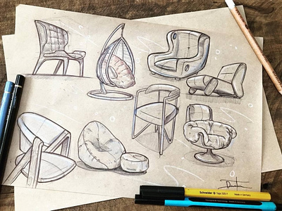 chair sketch design id ideation product product design sketch