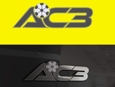 AC3 sport shop logo branding design graphic design illustration logo monogram logo sports shop logo typography vector