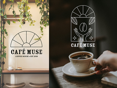 Café Muse - Coffee Shop Logo and Branding