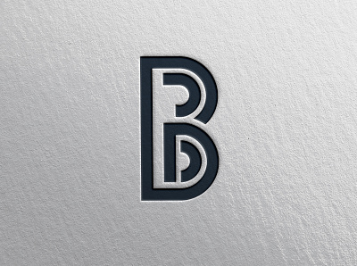 BERBACK branding design initial letter logo initial logo lette lettermark logo vector