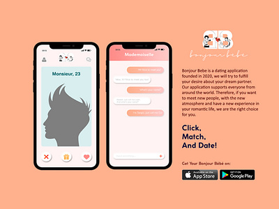 Dating Application UI Design