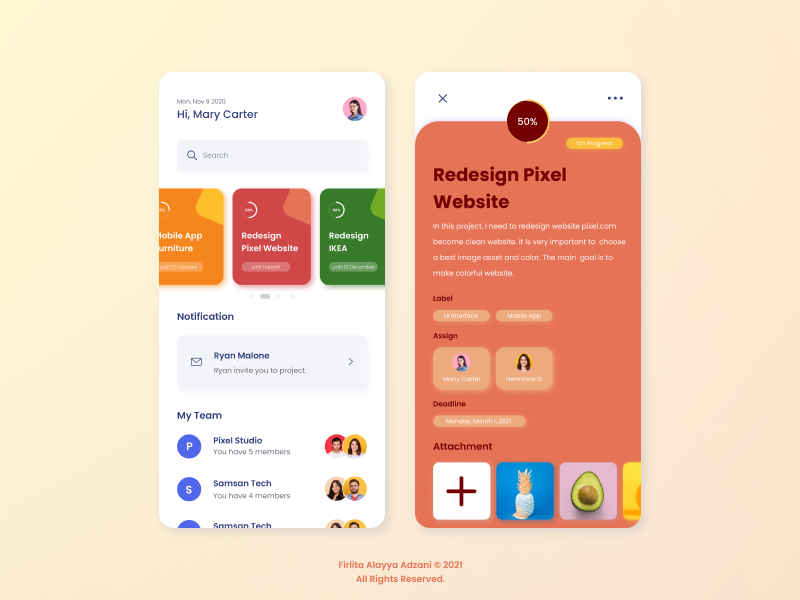 Pixel Website Mobile App Gestalt Principle UI/UX Design by Firlita ...