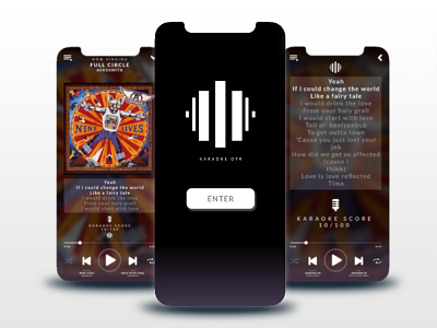 Karaoke App Concept WIP