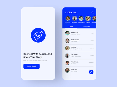 Clochat, Chatting App Mobile