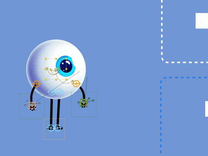 One eye does the cyclops character cyclops martinez motion rig